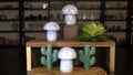 Blue Calcite Mushroom XL Carving