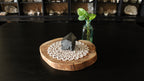 Black Agate Top Polished Point