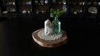 White Druzy Quartz Cathedral Towers